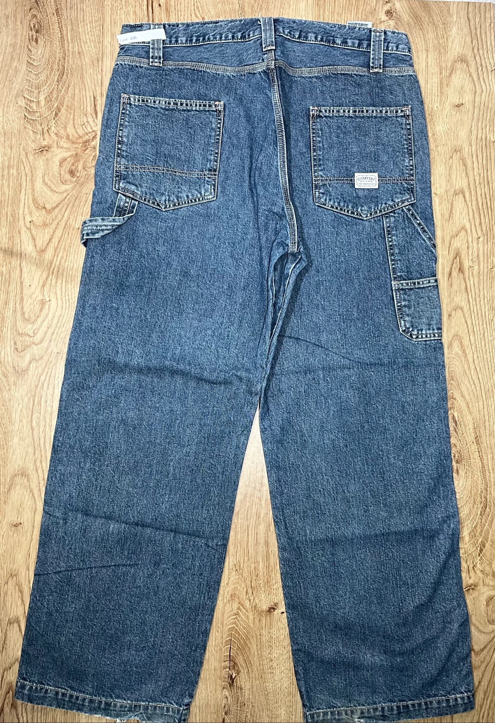 Jean Levi's Signature Carpenter W36 L30 Workwear 100% Coton Bleu – photo 6